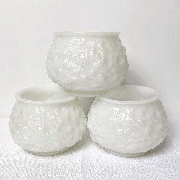VINTAGE EO Brody White Milk Glass | Planter | Floral Vase - Picture 1 of 6